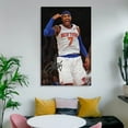 thumbnail image 6 of Carmelo Anthony Classic Action Poster Signed Posters Picture Print Canvas Poster Wall Paint Art Posters Decor Modern Home Artworks Gift 16x24inch(40x60cm), 6 of 6