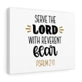 thumbnail image 4 of Scripture Walls Psalm 2:11 Serve The Lord Bible Verse Canvas Christian Wall Art Ready to Hang Unframed, 4 of 12