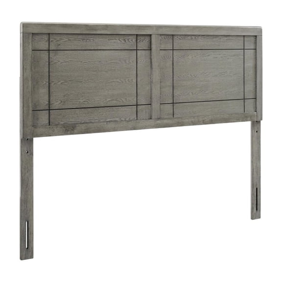 Wood King Headboard with Solid Build and Classic Design for Bedroom