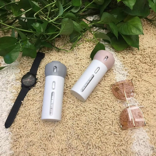 Zootealy Portable Four-in-One Lotion Dispenser Shampoo Toning Water Emulsion Refillable Rotating Travel Sub Bottle Storage Container