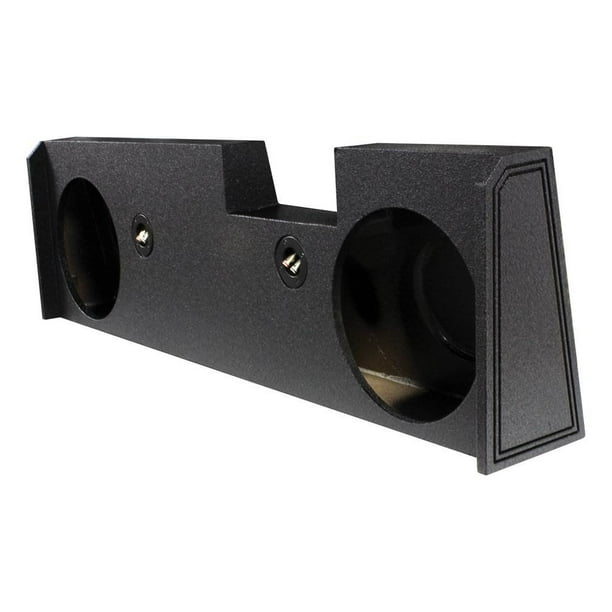 QPower Dual 12" Q Bomb Subwoofer Box for GMC/Chevy 1416 4Door Crew