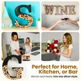 thumbnail image 4 of Made Easy Kit Metal Letter Wine Cork Keepsake Saver & Holder Monogram w/Free Wall Mount Kit A-Z, 4 of 6
