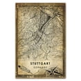 thumbnail image 3 of Stuttgart Vintage Map Prints Canvas, Germany Map Art Canvas, Canvas, Stuttgart Map City style vintage Canvas , Canvas Wall Art, Street Map Artwork Canvas, 3 of 6