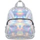 thumbnail image 2 of Elegante mochila holográfica Hologram School Shoulder Bag Satchel para niñas (gris), 2 of 5
