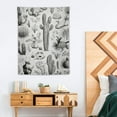 thumbnail image 2 of COMIO  Wall Hanging Desert Species Tapestry Animals Plants Reference Chart Tapestry Cactus Flowers Tapestry for Room, 2 of 7