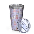 thumbnail image 2 of 16oz Tumblers Princess and Unicorn Pattern Stainless Steel Vacuum Insulated Double Wall Travel Tumbler Cups Mug with Lid and Straw,Cleaning Brush for Coffee,Tea, 2 of 4