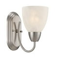 thumbnail image 3 of Designers Fountain 15005-1B-35 Applique Murale Turin Nickel Brossé Argent 8 Po., 3 of 4
