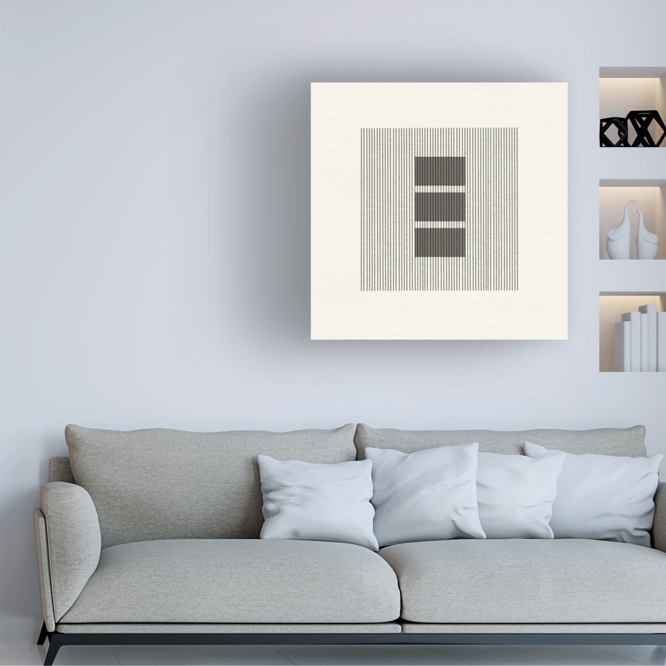 Trademark Fine Art THE MIUUS STUDIO Paper Object No1 Canvas Wall Art