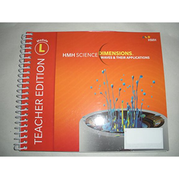 Pre-Owned Teacher Edition Grades 6-8 2018: Module L Waves & Their Applications (Science Dimensions), 9780544882911, 0544882911, Paperback, 1 edition