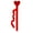 Red, variant on Valentines Heart Cabinet Door Decoration Large Love Heart and Ribbon Ornament for Furniture Kitchen Party Wedding Anniversary Decor