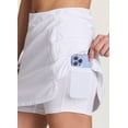 thumbnail image 3 of RBX Active Women's Skort with Pockets Ultra Soft Active Golf Skirt with Inner Biker Shorts, 3 of 7