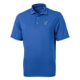 thumbnail image 2 of Men's Cutter & Buck  Royal Kansas Jayhawks Alumni Logo Virtue Eco Pique Recycled Polo, 2 of 3
