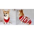 thumbnail image 3 of Suéter de punto navideño con diseño de reno para mascotas, ropa de invierno para cachorros y gatos, sudaderas de punto cálidas, ropa navideña para mascotas (1 paquete, XXL), 3 of 5