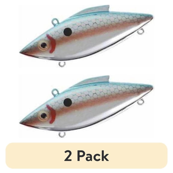 (2 pack) Bill Lewis Rat-L-Trap Lipless Crankbait 1/2 oz.
