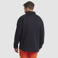 thumbnail image 2 of Men's Fanatics Black Philadelphia Flyers Authentic Pro Rink Raglan Quarter-Zip Pullover, 2 of 7