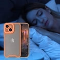 thumbnail image 2 of Compatible with iPhone 14 Case Clear Luminous Case Glow in The Dark Noctilucent Luminous Space Nebula Slim Fit Cover Protective Anti Scratch Cases Thin Translucent Protective Case Pink, 2 of 12
