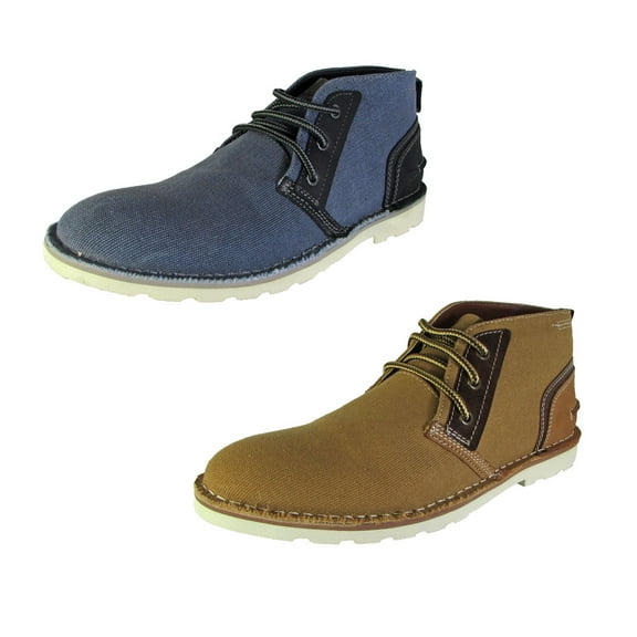 Steve Madden Mens Intruder Chukka Boot Shoes, Grey Fabric, US 8