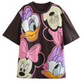 thumbnail image 1 of Camiseta de la familia de Disney para mujer, Camiseta de algodón con estampado de dibujos animados de Winnie the Pooh, Mickey Mouse, Stitch, hada Dumbo SIMBA, 1 of 4
