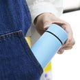 thumbnail image 6 of 160/280ml Mini Thermos Cup Hot Water Bottle Stainless Steel Thermal Coffee Mug Vacuum Flask Thermal Water Bottle, 6 of 24