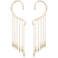 thumbnail image 1 of Shisuyan 1 Paire Boucles d'Oreilles Manchette Chaîne Boucles d'Oreilles Chaîne Pendantes Manchette Boucles d'Oreilles Femmes Boucles d'Oreilles Sans Perçage, 1 of 8