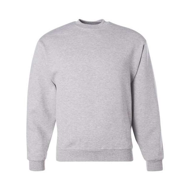 Sudadera de forro polar Jerzees NuBlend Super Sweats para hombre color ceniza pequeña 4662MR