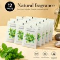 thumbnail image 4 of Mint Scented Sachet Bags - 12 Pack Closet & Drawer Freshener, Long Lasting Odor Eliminator for Wardrobes,  & Storage,   Air Freshener Sachets, 4 of 6