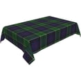 thumbnail image 2 of “N/A” Tablecloth Rectangle Old Scotsman Clan MacLean Tartan Plaid Polyester Fabric Table Cloth, Water Resistant Table Cover for Kitchen and Dining Room Tabletop 54"x72" (4-6 Seats), 2 of 8