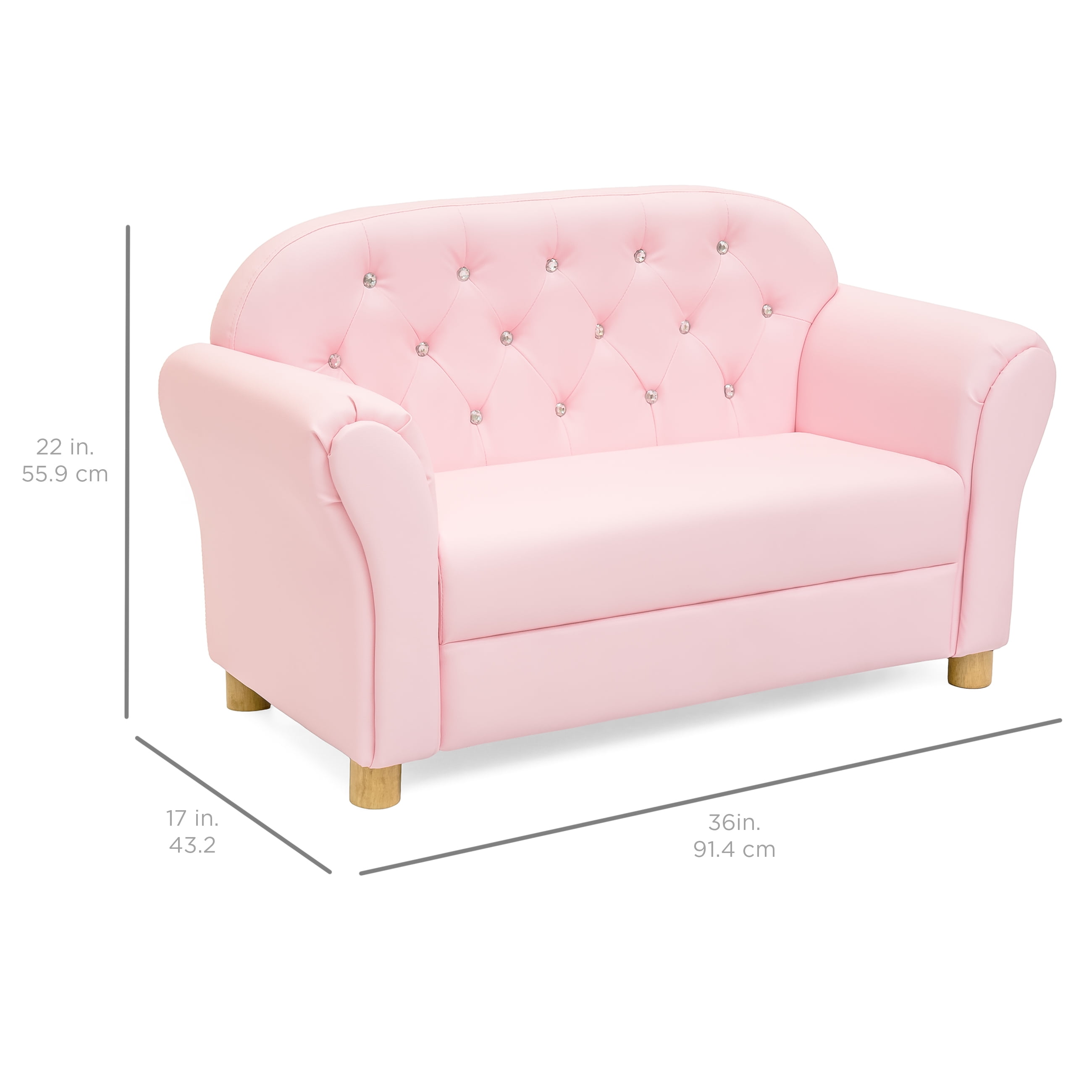 toddler upholstered sofa