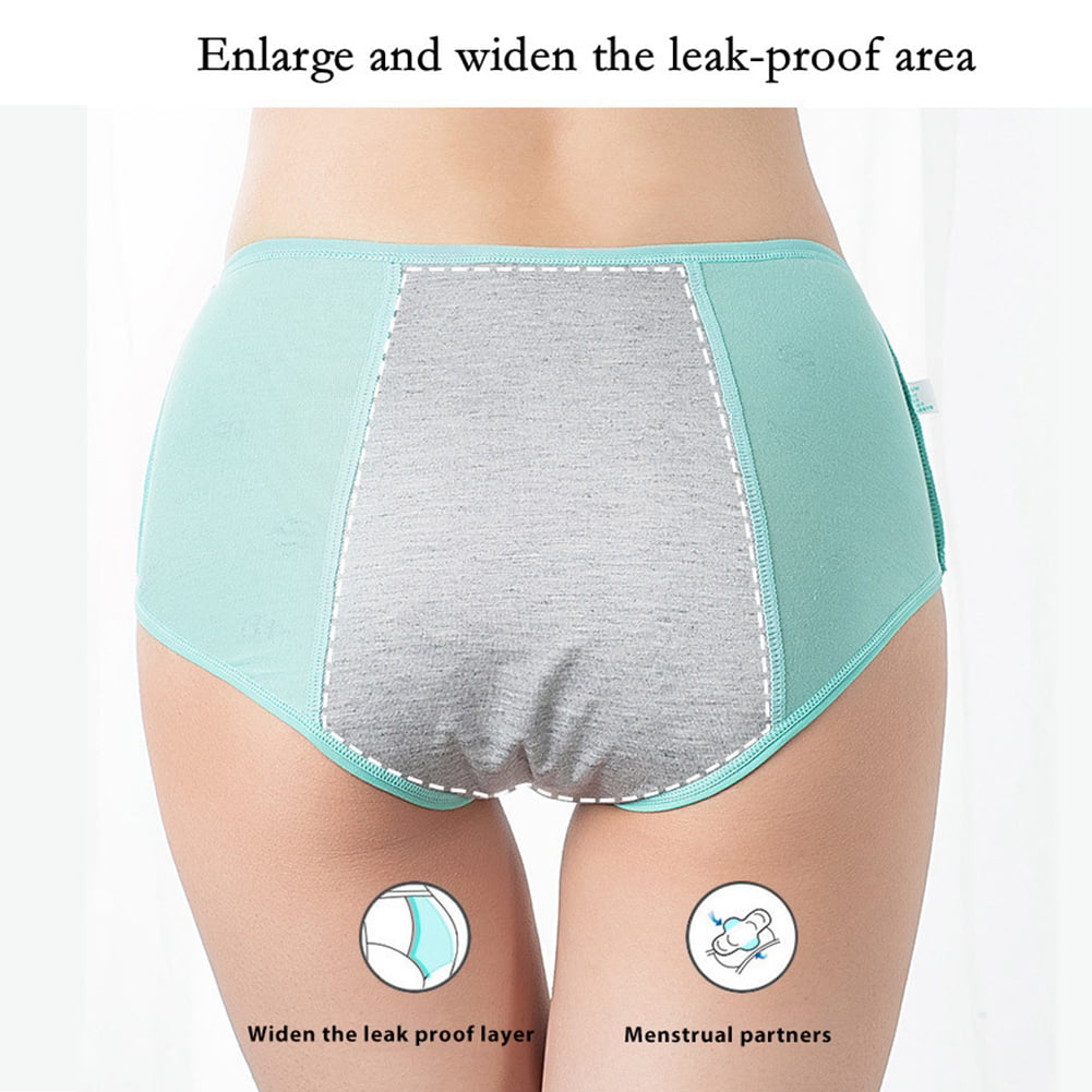 Mlqidk Teen Girls Period Underwear Menstrual Period Panties Leak