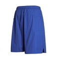 thumbnail image 5 of Thousandth Men Elastic Waist Fashionable Straight Casual Shorts Summer Quick Dry Drawstring Loose Fit Breathable Lightweight Beach Short Pants For Outdoor Jogging, 5 of 8