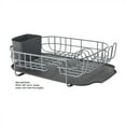 thumbnail image 5 of Kitchenaid Low Profile Powder Coated Dish Drying Rack in Charcoal Gray, 5 of 11