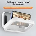 thumbnail image 2 of Soporte para Teléfono Móvil Ajustable, Adhesivo para Pared, Impermeable, para Ducha, Baño, TV, para Ponerse Al Día, Compatible con Todos los Smartphones., 2 of 5