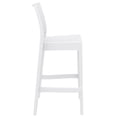 thumbnail image 2 of Compamia Siesta Maya Tabouret de Comptoir en Résine 25,6 Pouces Blanc, 2 of 8