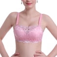 thumbnail image 2 of Embroidery Bra Women Sexy Lace Bra Underwear Soft Push Up Bra Sets Adjustable Bra, 2 of 8