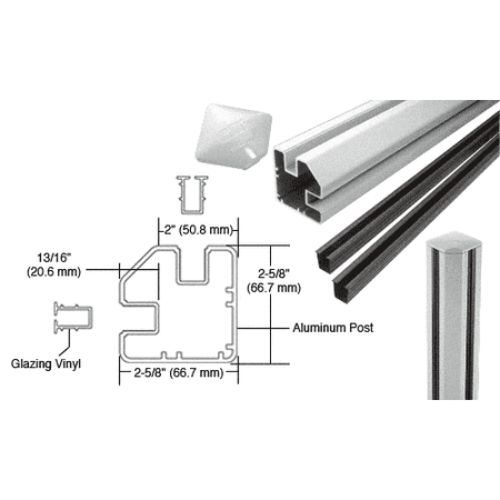 Crl 90 Degree Corner - CRL Silver Metallic AWS 2