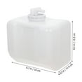 thumbnail image 3 of Miangastore 1pc Useful Car Mounted Radiator Overflow Tank Vehicle Coolant Tank Accessory, 3 of 8