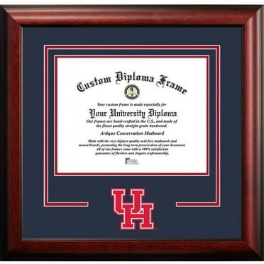 University Frames University of Houston Cougars 14w x 11h Spirit Diploma Frame