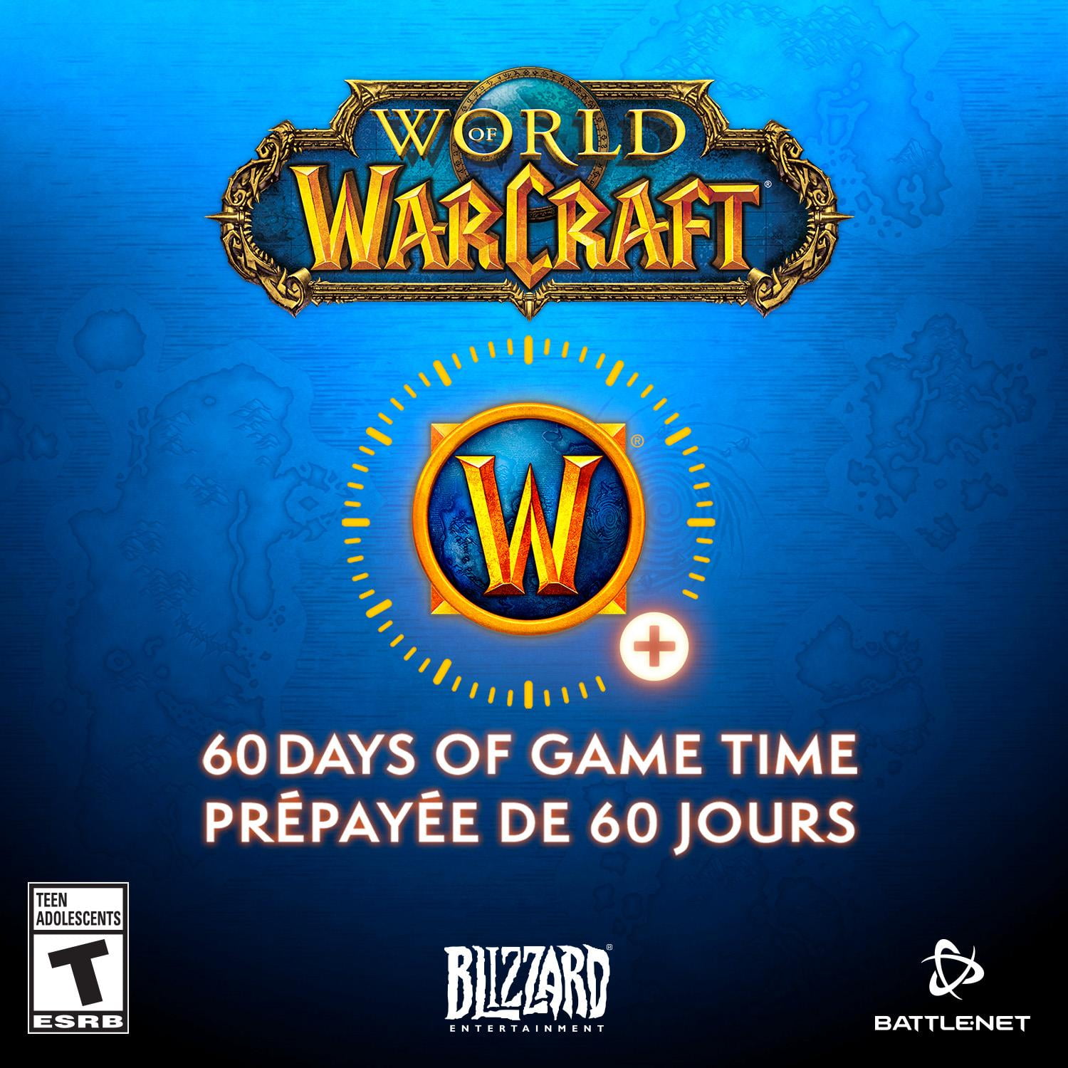 World of Warcraft 60 Days of Game Time (Digital Code)