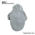 thumbnail image 2 of US 2 Leg Pet Dog Clothes Cat Puppy Coat Winter Hoodies Warm Sweater Jacket, 2 of 14