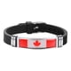 thumbnail image 1 of Pulseras para mujer, regalos para mujer 2022, decoraciones, evento, pulsera de ajuste conmemorativa, pulsera de bandera de acero inoxidable, llavero, 1 of 4