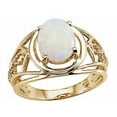 thumbnail image 2 of Tommaso Design� Genuine Large Oval Opal Ring, 2 of 9