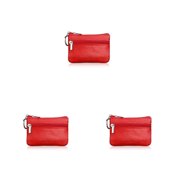 Minnieouse Cartera de cuero para mujer, llaves, portátil, para viajes, fecha escolar, tienda, llavero, monedero, tarjetero, bolsillo con Type1 NO1