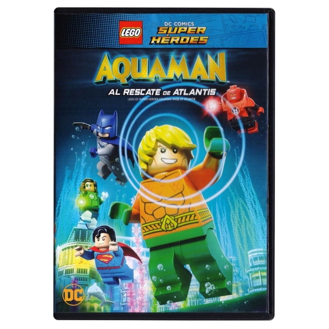 Aquaman Al Rescate De Atlantis Lego Dc Universe Pelicula Dvd Warner Bros DVD