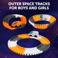thumbnail image 2 of USA Toyz Galactic Speedway Track Set for Kids, 2 of 5