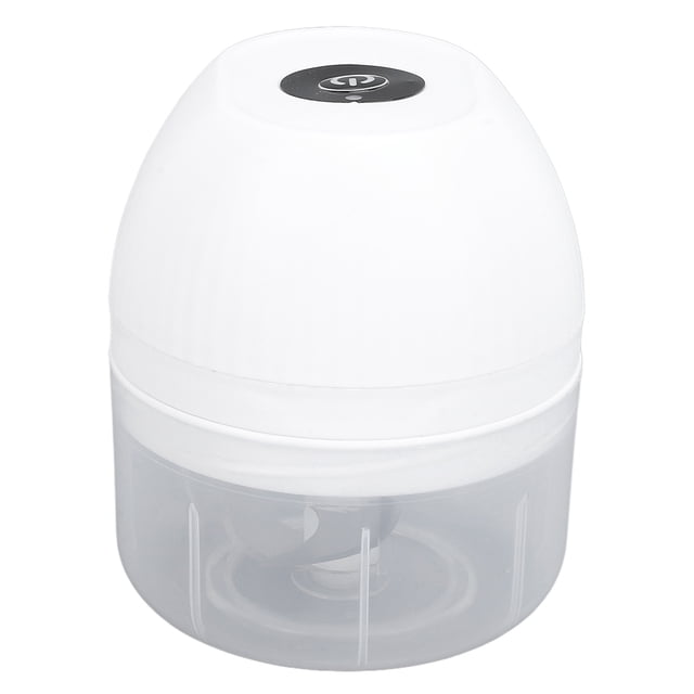 Mini Garlic Chopper, Compact and Portable Electric Veggie Masher Stainless Steel Cutter Tip Design Portable Food Processor for Making Baby Complementary Food