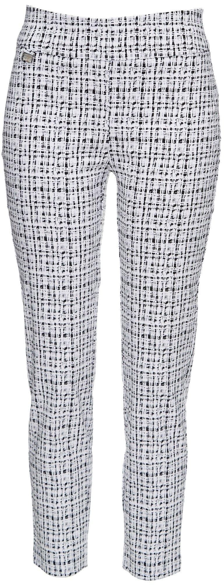 womens plaid pull on pants