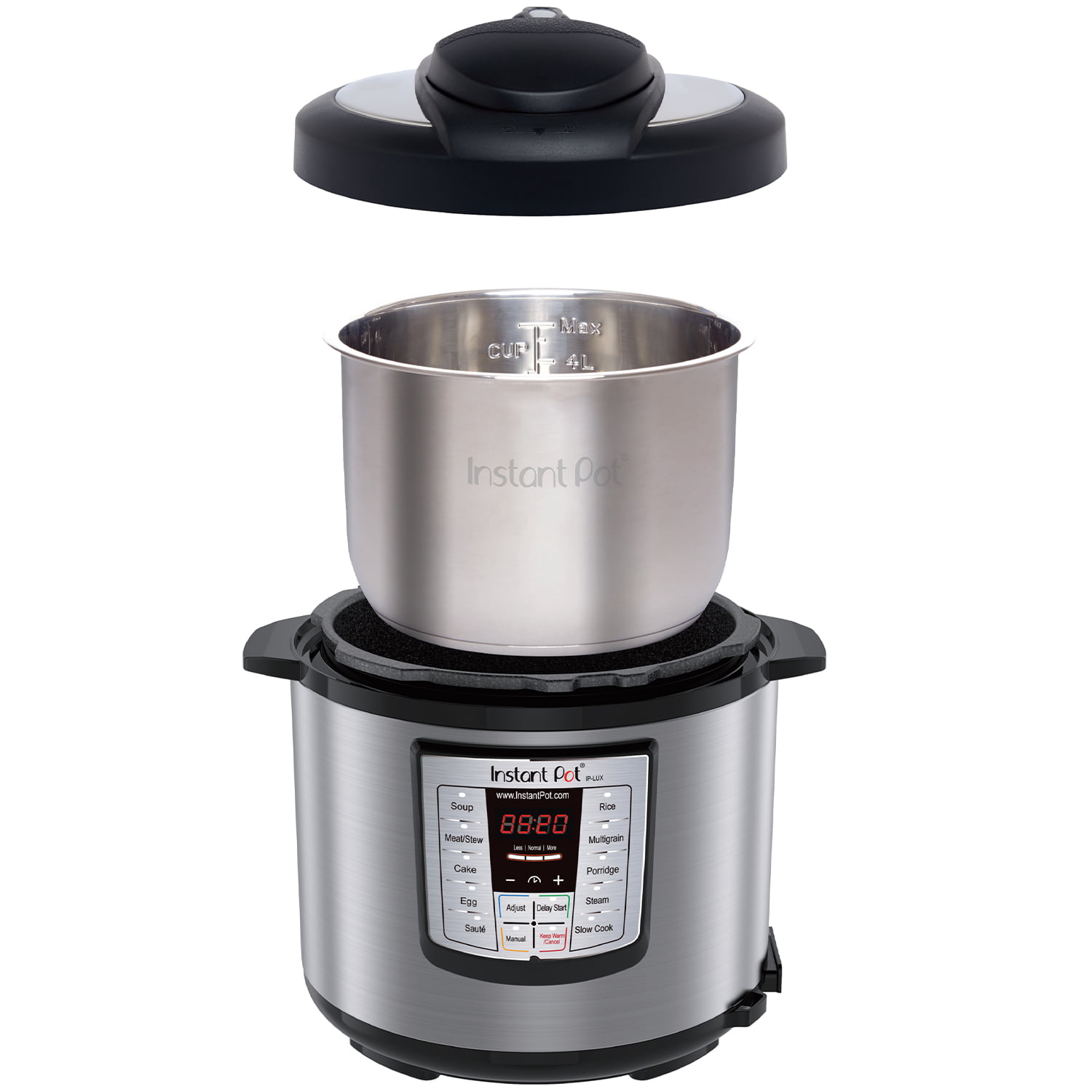 Instant Pot IP-DUO60 V3 6 Qt Replacement Inner Pot AD18295 Stainless Steel