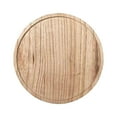 thumbnail image 4 of Bandeja de madera para servir, bandeja de comida, plato de postre moderno redondo, plato de refrigerio para cocina, centro de mesa, mesa de café, baño, 4 of 7