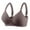 Coffee, variant on MIUOWANP Women's Bras Push Up Wire-Free Triangular Cup Bra Outstanding Body-Shaping Bra,Beige 85