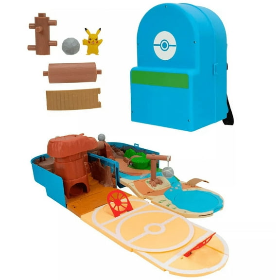 Pokemon Pikachu Carry Case Battle Desert Action Figure Sets